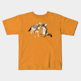 Coyote in love #3 Kids T-Shirt